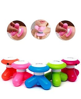 USB Vibration Full Body Massager, UFO Shape, Ergonomic Design, 135 Gm, Portable, Muscle Pain Relief
