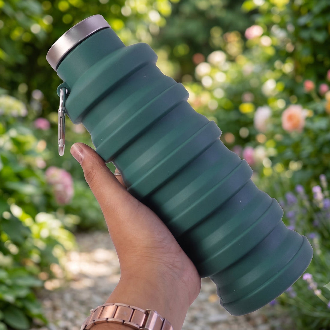 SILICONE COLLAPSIBLE BOTTLE