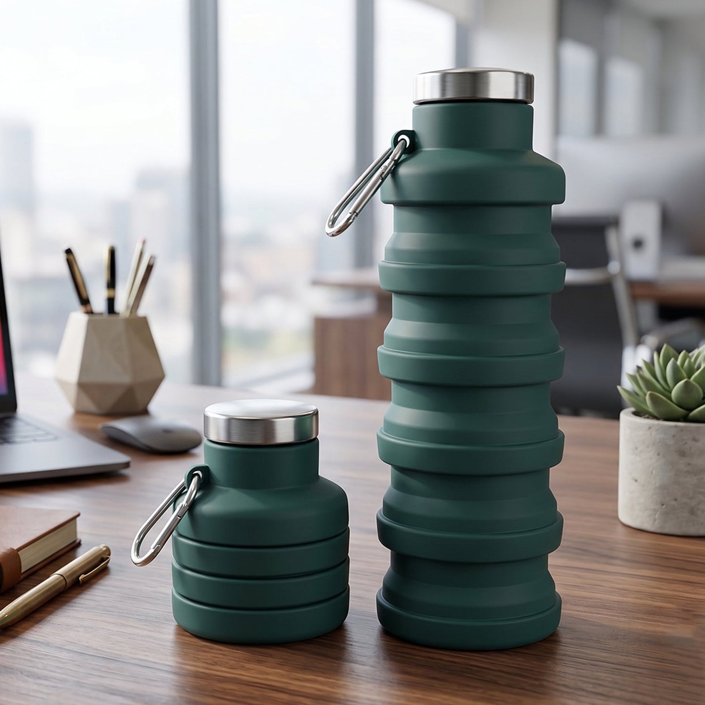 SILICONE COLLAPSIBLE BOTTLE